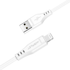 Kaapeli kaapeli iPhone MFI USB - Lightning 2.4a 1.2m musta