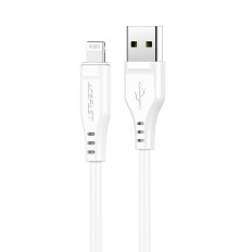 Kabelinė kabelis iPhone MFI USB - Žaibas 2.4A 1.2m Balta