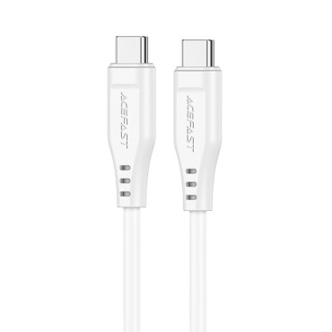 Καλώδιο καλωδίου για USB-C 60W 20V 3A τηλέφωνο 1.2m Λευκό