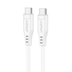 Kabelių viela USB-C 60W 20V 3A telefonui 1.2m Balta