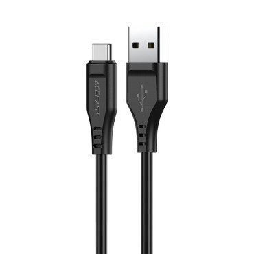 Καλώδιο καλωδίου για τηλέφωνο USB - USB-C 3A 1.2m μαύρο