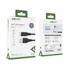 Fio de cabo para telefone USB - USB-C 3A 1.2m Preto