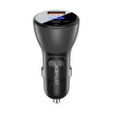 Carregador de carro 63W 12V USB-C USB SFCP Preto