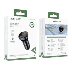 Carregador de carro 66W USB-C USB POWER ENTREGA QC 4.0 FCP Preto