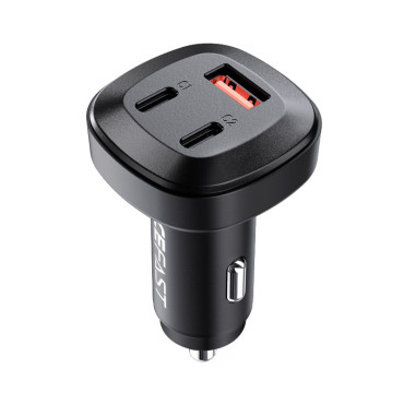 Auto-oplader 66W 2x USB-C...