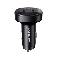 Carregador de carro 66W 2X USB-C USB POWER ENTREGA QC 4.0 Preto