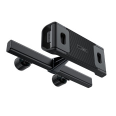 Suporte de encosto de carro para telefone e tablet 135-230mm largura preta