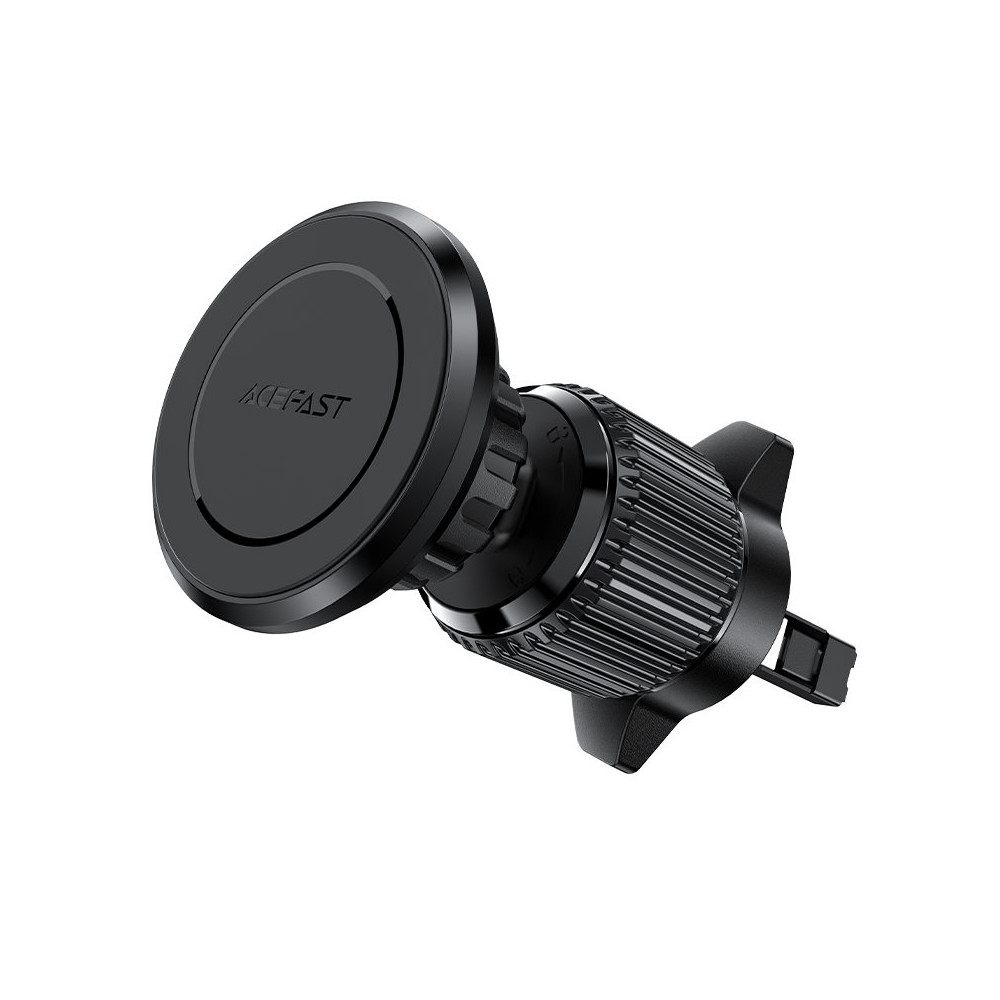 Μαγνητική λαβή αυτοκινήτου για ένα μαύρο τηλέφωνο εξαερισμού