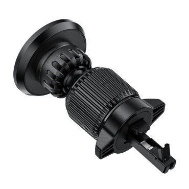 Poignée de voiture magnétique pour un téléphone de ventilation noir