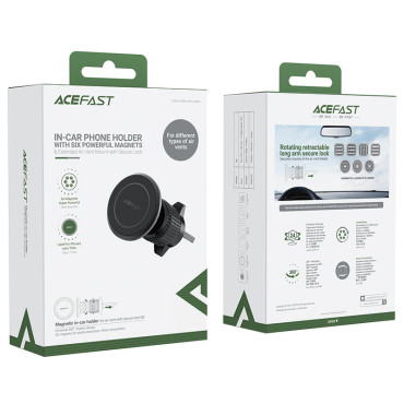 Magnetická autoseka pre čierny ventilát