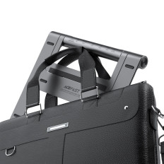 8in1 Stand Laptop + Hub multi-função USB-C TF SD HDMI 4K RJ45 100W Cinza