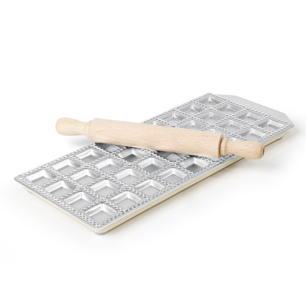 Forma s valcovacím kolíkom pre produkt Classic Ravioli Ravioli - 36ks - Hendi 975534