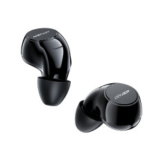Herné bezdrôtové slúchadlá Funny TWS Bluetooth 5.2 Vodotesný IPX4 Silver