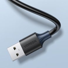 Hosszabbító kábel adapter USB 2.0 5m fekete kábelkábelhez