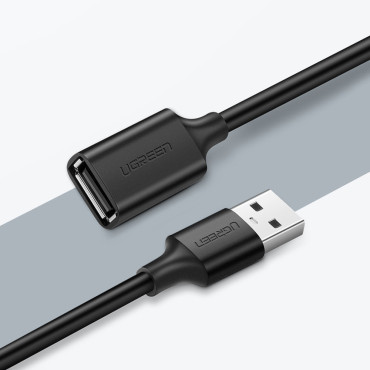Hosszabbító kábel adapter USB 2.0 5m fekete kábelkábelhez