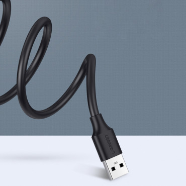 Hosszabbító kábel adapter USB 2.0 5m fekete kábelkábelhez