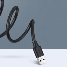 Extensie adapter voor USB 2.0 kabel 5m zwart