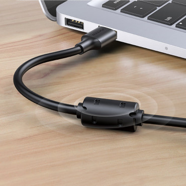 Forlængerkabel adapter til USB 2,0 5m sort kabelkabel