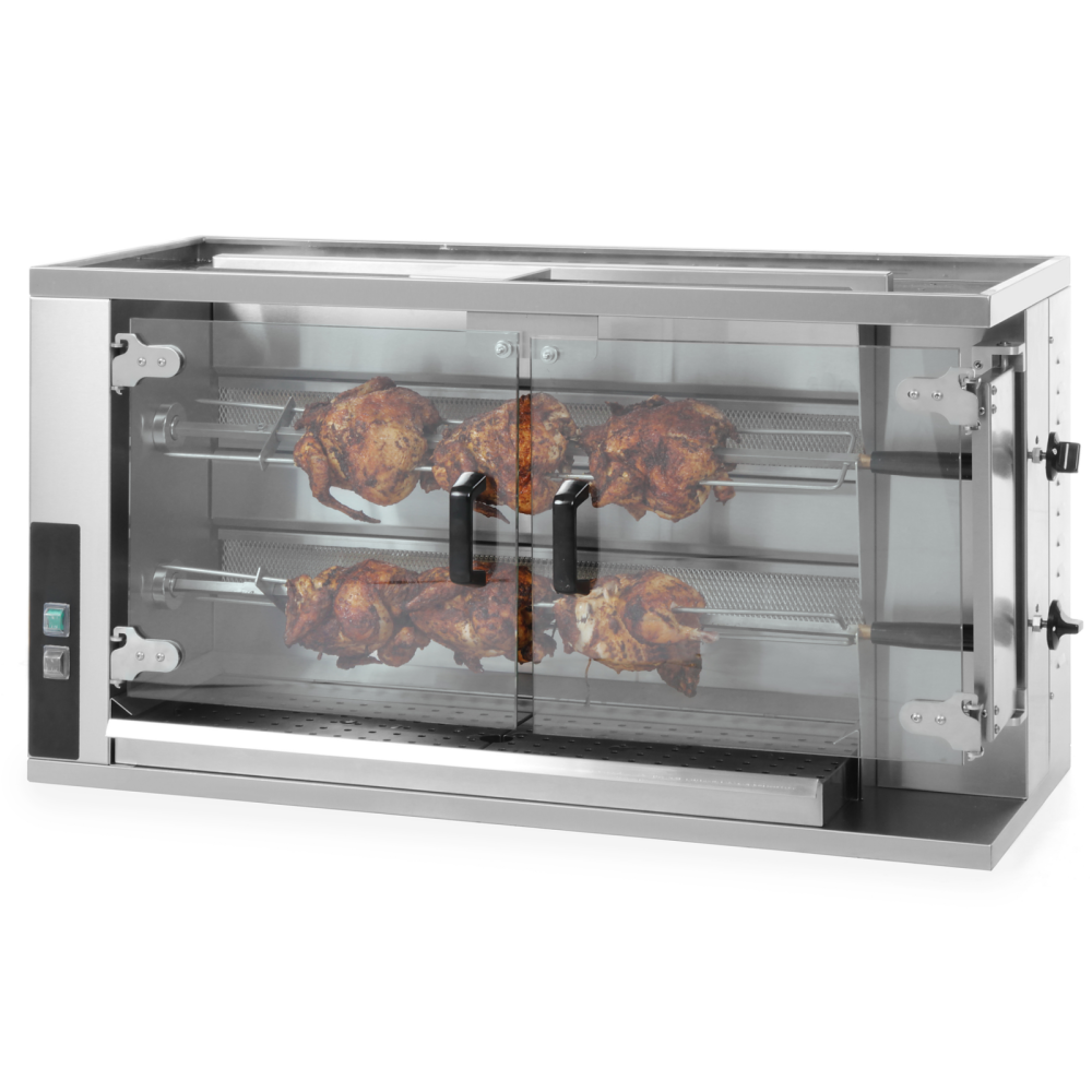 GAZOWY DE GAS HASTA DE 8-10 POLLOS 9.4KW GAS NATURAL GAS LPG PB - Hendi 226063