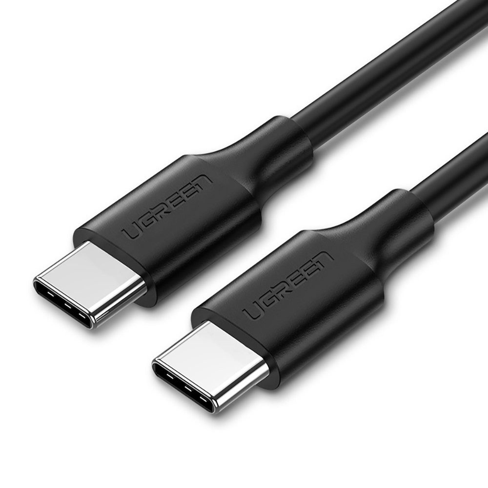 Kaapeli USB-C-kaapeli lataus- ja tiedonsiirtoon 3A 1.5m musta