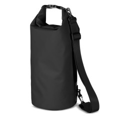 Bag Mugursoma Bag Outdoor PVC tūrisma ūdensizturīgs 10l - melns
