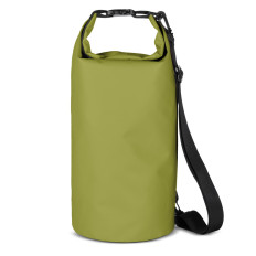 Bag mugursoma soma āra PVC tūrists ūdensnecaurlaidīgs 10l - zaļš