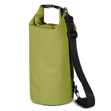 Bag mugursoma soma āra PVC tūrists ūdensnecaurlaidīgs 10l - zaļš