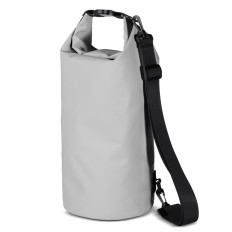 Saco mochila saco ao ar livre PVC turista impermeável 10l - cinza