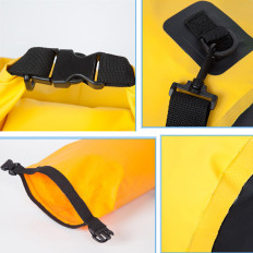 Saco mochila saco ao ar livre Turista PVC À Prova D 'Água 10L - Amarelo