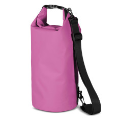 Bolsa de mochila bolsa de mochila al aire libre PVC turístico impermeable 10L - rosa