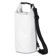 Torba nahrbtnik torba Outdoor PVC vodoodporna 10L - bela
