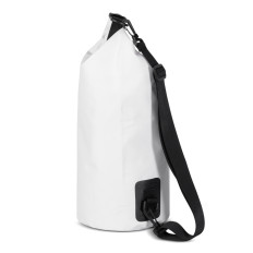 Torba nahrbtnik torba Outdoor PVC vodoodporna 10L - bela
