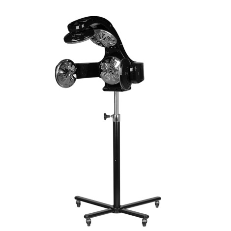 Appareil de Traitement Capillaire Gabbiano Infrazon Standing 868-1 Noir