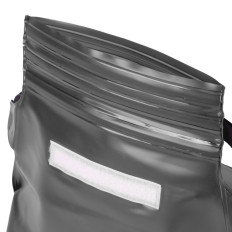 PVC impermeable a prueba de riñón para documentos al aire libre del teléfono - Negro