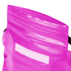 Sachet njure vattentät PVC på telefon utomhus dokument - rosa