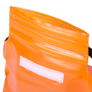 Kidney Waterproof PVC för telefon utomhusdokument - Orange