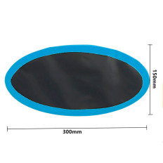 Plaža torba vodootporan PVC s rukama na ramenima 11l - plava