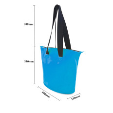 Beach Bag Veekindel PVC käte õla 11L-sinine