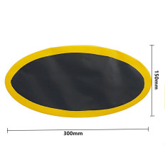 Plaža Bag Vodoodporna PVC z rokami na rami 11L - rumena