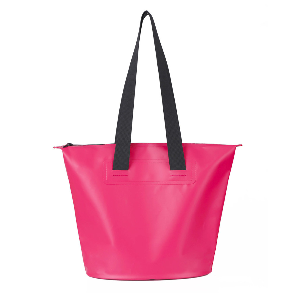 Bolsa de praia impermeável PVC com braços no ombro 11l - rosa
