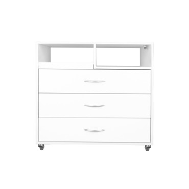 ACTIVESHOP Y-200 biely podiatrický asistent — pohľad spredu