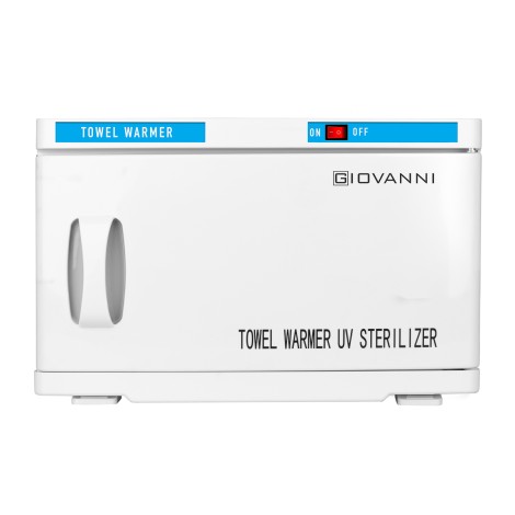 Aquecedor de Toalhas com Esterilizador UV-C 16L Branco — vista frontal