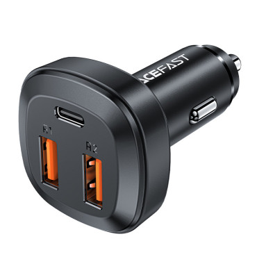 Auto-oplader 2x USB 1x...