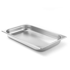 Conteneur GN 1/1 hauteur 65 mm en acier inoxydable - Hendi 800126