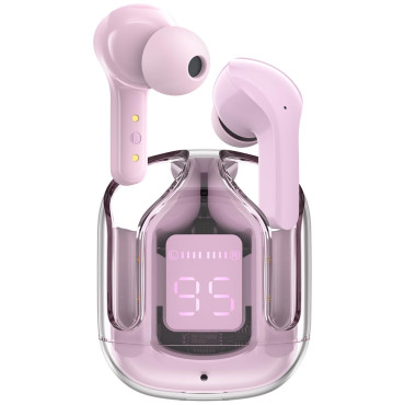 Brezžični brezžični slušalke TWS Bluetooth Pink
