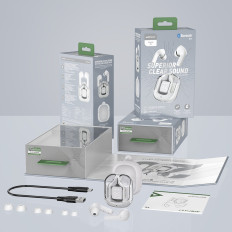 Folly Wireless Kuulokkeet TWS Bluetooth harmaa