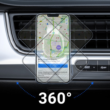 Auto magnētiskais rokturis pelēkajam ventilācijas tālrunim