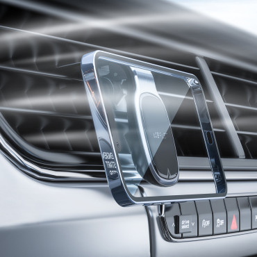 Auto magnētiskais rokturis pelēkajam ventilācijas tālrunim