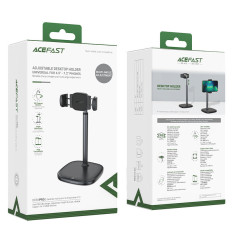 Stand Stand Lidar telescópico para telefone preto