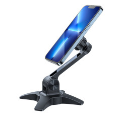 Stativ Stand Magnetiskt handtag för svart telefon
